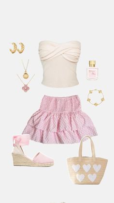 Preppy Summer Outfits, Stylish Summer Outfits, Outfit Inspo Casual, Casual Preppy Outfits, Cute Preppy Outfits, Italian Outfits, Causual Outfits, Simple Trendy Outfits, Cute Everyday Outfits