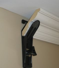 a close up of a wall mounted device