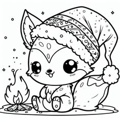 Christmas Critters Christmas Unicorn Coloring Pages, Coloring Sheets Christmas, Unique Coloring Pages, Spring Coloring Pages, Truck Coloring Pages, Cars Coloring Pages