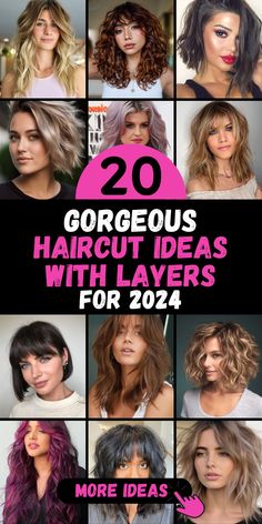 Hairstyles for Medium Length Hair: 2024 Trends Haircut Ideas With Layers, Long Length Haircuts, Spring Haircuts, Medium Hair Styles For Women, Womens Haircuts Medium, Layered Haircuts For Medium Hair, Medium Length Hair With Layers