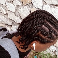 #hairstyles #pinterest #menhair #blackmenhair Spiderman Cornrows, Straight Back Twists, Cornrows Into Twists Men, Cornrows Into Twists, Cornrows Design, Braids Man, Masc Hair, Hairstyles Pinterest