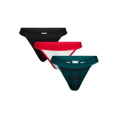 Just in time for the holidays. The Cotton Thong Panties by Holiday Time will have you in the holiday spirit. Crafted in a soft cotton blend, these panties offer comfort that hugs your curves with a confident fit that moves with you the entire day. The wide elastic waistband and fun holiday prints adds a fun active inspired element with a hint of shine. Treat yourself this holiday season with this money-saving three-pack panty set or gift it to someone special! Size: L.  Color: Multicolor.  Gender: female.  Age Group: adult. Pinterest Ads, Holiday Prints, Womens Bras, Lace Thong, Holiday Time, Holidays With Kids, Just In Time, Money Saving, Holiday Spirit