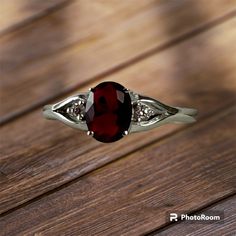 Simple And Perfect * Sterling Silver * 8x6mm * Rhodium Plated * Lead N Nickel Free * Color May Vary Silver Lab, 6 Rings, Ring Color, Ruby Ring, Free Coloring, Womens Jewelry Rings, Rhodium Plated, Lady In Red, Ruby