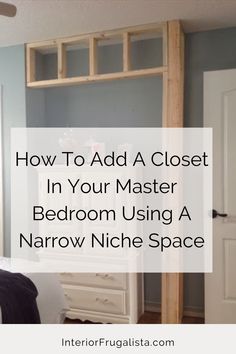 How To Add A Closet To A Small Bedroom, Closet Options For Small Bedrooms, Small Closet Dimensions, How To Create A Closet In A Bedroom, Adding A Closet To A Small Bedroom, Creating Closet Space In A Small Room, Diy Small Wardrobe, Making Closet Space In Small Bedroom, Expanding Closet Space