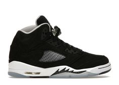 Jordan 5s, Womens Air Jordan 5, Air Jordans 5 Retro, Jordan 5 Low Clot, Oreo Shoes, Black And White Jordans, Jordan 5 Retro Gore-tex Off-noir, Air Jordan 5 Retro Moonlight (oreo), White Jordans