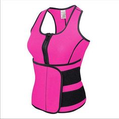 Brand New And High Quality, Confirms To Your Shape To Help Lift And Support Burst While Minimizing Back Fat And Spillage. Full Coverage Design For Flattering Tummy And Waistline. Suitable For Improving Your Positive For Elegant Look. Material: Neoprene And Spandex, Condition- New, Color- Rose Waist Trainer Vest, Sweat Vest, Sweat Belt, Body Sweat, Slim Vest, Sauna Suit, Vest For Women, Waist Trimmer, Workout Results