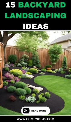 backyard landscaping ideas that are easy to do and great for the yard or front yard