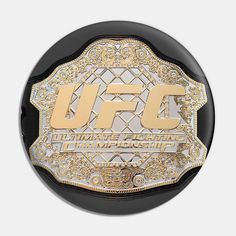 Design titled UFC Classic Belt. Perfect for all UFC fans and enthusiasts. For all who love the UFC history and the MMA world. Gift for friends and family. -- Choose from our vast selection of pins to match with your desired size to make the perfect custom pin. Pick your favorite: Movies, TV Shows, Art, and so much more! Available in small and large. Perfect to wear or to decorate your bag or backpack with. Ufc Belt, Classic Belt, One Championship, Button Design, Custom Pins, Covered Buttons, Ufc, For Friends, Gifts For Friends