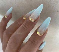 Thanksgiving Nail, Gold Nail, Nail Design Ideas, Classy Nails, Best Acrylic Nails