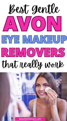 Discover the gentleness of Avon's eye makeup removers that effectively clear away even the most stubborn makeup. Perfect for sensitive skin! Get ready to pamper your eyes with the best removers in the beauty biz. Don't wait to elevate your skincare routine — tap to shop now and experience the soothing touch of Avon's top-rated removers! Best Eye Makeup Remover, Mascara And Eyeliner, Makeup Removers, Makeup Remover Wipes