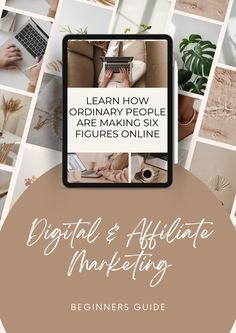 the cover of digital and ultimate marketing guide for beginners to learn how to use them