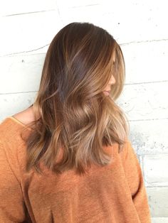 Baylage Hair, Honey Brown Hair, Gorgeous Hair Color, Brown Hair Balayage, Punk Hair, Hair Creations, Bright Hair, Brown Blonde Hair, Hair Color And Cut