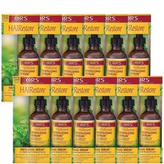 ORS HAIRestore Fertilizing Serum 2 oz - 12 Pack
Intensive herbal-rich treatment serum nourishes and revitalizes to promote healthy hair and scalp.
Step 4 of the HAIRestore™ system designed to help fight hair loss and promote healthy hair growth, this nutrient-rich serum can be added to any haircare routine to help maintain a healthy scalp and create an optimal environment for hair to thrive. Also ideal as a spot treatment to nourish areas prone to thinning caused by braids, extensions and styling.
• Delivers essential vitamins and nutrients to areas experiencing thinning & loss• Nourishes and rejuvenates the scalp• Enhances the scalp's condition for healthier looking hair• Helps create the ideal environment for hair to thrive• Promotes healthy growing hair and healthy scalp• Ideal for natu Braids Extensions, Beard Wax, Hair Color Remover, Growing Hair, Haircare Routine, Bff Drawings, Barber Supplies, Hair Tape, Stop Shopping