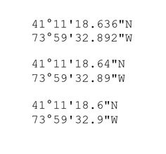 the numbers are written in black and white on a piece of paper that says,