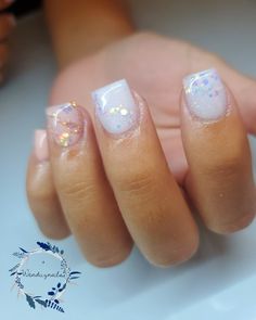 Short Nails Ideas With Glitter, Nails For Twelve Years Old, Short Acrylic Nails 11-12, Nails For 9 Yrs Old Short, First Communion Nails For Kids, Kid Acrylic Nails Short, Shlack Nails Ideas Short Summer, Fun Birthday Nails Short, Gel Overlay Nails Short