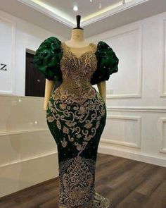 Igbo Bride Attire, Nigeria Fashion, Dinner Gowns, Engagement Gowns, Bride Attire