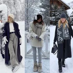 220 Snow Outfits Ideas for Women: Warm & Timeless Styles Winter Grey Outfit, Warm Boots Women Winter, Salt Lake City Outfits Winter, Inuikii Outfit, Shearling Boots Outfit, Inuikii Boots Outfit, Moon Boots Outfit Winter, Snowy Winter Outfits, Snow Weather Outfit