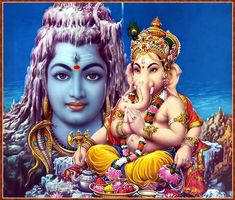 an image of lord ganesha and his avatar