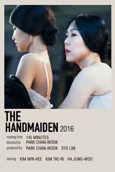 an advertisement for the handmade fashion show featuring two women in white dresses and one woman with black hair