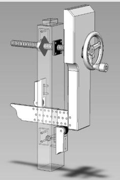 an image of a machine that is in the process of being built and assembled to be used