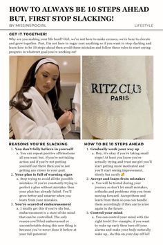 How to be 10 steps ahead in life, but first stop slacking. #lifestyle #life #lifestyleblogger #lifestylechange #lifestyleaesthetic #personalgrowth #selfcare #selfimprovementtips #development #improvement Dream life aesthetic, self improvement tips, personal development, My life aesthetic, Future Lifestyle, Healthy Life, glow up, reinventing yourself aesthetic, romanticize your life aesthetic, Luxury life, Dream vibes, Money aesthetic, New life aesthetic, beautiful life aesthetic, dream lifestyle aesthetic, daily life aesthetic, how to live in the moment, how to change my life, small habits to change your life, How to heal yourself, how to be mysterious, how to be magnetic, more life, the glow up, Empowering quotes How To Change Lifestyle, How To Be Misterios, How To Be A New Person, How To Be Alluring, How To Romanticize Summer, How To Be More Aesthetic, How To Be Magnetic, How To Live In The Moment, How To Change Yourself