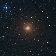 an image of a star in the sky