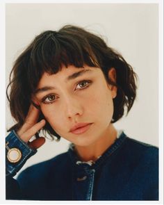 Sydney Chandler, Short Shag Haircuts, Short Bangs, Hair Inspiration Short, Hair Appointment, Shag Haircut, Hazel Eyes, Cut My Hair, Dream Hair