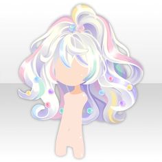 Pelo Anime, Candy Factory, Mermaid Wallpapers, Short Haircut Styles, Hair Sketch, Cocoppa Play, Cute Kawaii Drawings, Concept Art Drawing, Anime Hair