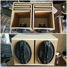 there are two speakers in the same box