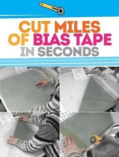 The Unbelievably FAST Way to Cut MILES of Bias Tape! - Bite Sized Biggie Sewing Bias Tape, Beginner Sewing Projects Easy, Leftover Fabric, Quilting Techniques, Quilting Tips, Bias Tape, Sewing Projects For Beginners, Sewing Skills, Love Sewing