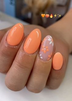 Casual Summer Nails, Olivia Nails, Do It Yourself Nails, Rounded Acrylic Nails, Cruise Nails, Spring Break Nails, Cute Simple Nails