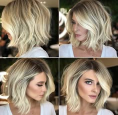 Frizzy Hair Tips, Penteado Cabelo Curto, Hair Color And Cut, Haircuts For Fine Hair, Medium Hair Cuts, Medium Length Hair Cuts, Hair Today, Hair Stuff, Great Hair