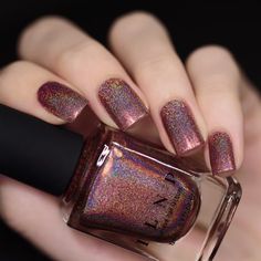 Holographic & Ultra Holo Nail Polish by ILNP Army Nails, Ilnp Nail Polish, Bronze Nails, Boutique Nails, Finger Paints, Latest Nail Designs, Hey Gorgeous, Nice Nails