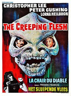 the creeping flesh french movie poster