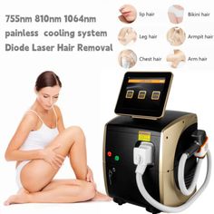 ad eBay - Find many great new & used options and get the best deals for Diode Laser 810nm Wavelength Permanent Hair Removal Skin Rejevenation Machine at the best online prices at eBay! Free shipping for many products! Neutral Skin, Diode Laser Hair Removal, Cleaning Your Ears, Permanent Hair Removal, Laser Hair Removal Device, Hair Removal Device, Hair Removal Permanent, Lost Hair, Lip Hair