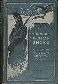 an old book with the title through russian snows