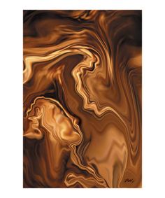 an abstract image of gold and brown colors