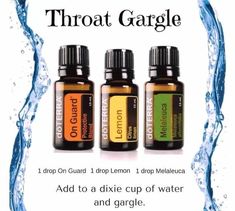 For Sore Throat, Essential Oils 101