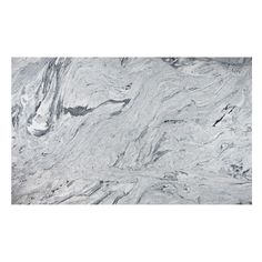 a white marble counter top with grey veining