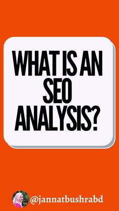 themselves, how you are performing for both on and off-page SEO factors and whether or not you have any technical errors.  An SEO analysis goes beyond where you are, though, and requires you to evaluate where you are going, identifying areas where you need improvement. With all of the data you collect during an analysis, you paint a detailed picture of your execution and highlight where you’re falling short or leaving opportunities on the table.  follow @jannatbushrabd follow @jannatbushrabd  #s Seo Strategy, Content Strategy, Danger Sign