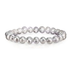 PRICES MAY VARY. Savlano Cultured Freshwater Baroque Pearl Bracelet will fit any style. This Trendy Pearl Bracelet is a Perfect addition to your everyday look-very stylish and lightweight. This Gorgeous Pearl Stretch bracelet wears well with casual or formal attire and highlights your modern and elegant look. This Dainty Bracelet comes with The High Grade Hand Picked Pearls in a variety of fashionable colors. The Freshwater Baroque Pearl Beads have a unique and irregular natural shape that measu Elegant Silver Stretch Bracelet As Gift, Elegant Sterling Silver Hypoallergenic Pearl Bracelet, Hypoallergenic Sterling Silver Pearl Bracelet, Adjustable White Baroque Pearl Bracelet, Luxury Silver Baroque Pearl Bracelet, Luxury White Baroque Pearl Bracelets, Natural Pearl Necklace, Baroque Pearl Necklace, Dainty Bracelet