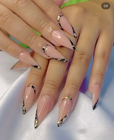 Fancy Nails Designs, Long Nail Designs, Stiletto Nails Designs, Girly Acrylic Nails, Work Nails, Fall Acrylic Nails, Pretty Nail Art Designs, Short Acrylic Nails Designs, February 11