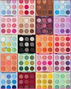 What's your favorite color? We have the perfect eyeshadow palette just for you 🌈 Our 9 pan eyeshadow palettes have the best formulas and best price tag!! Available on colourpop.com 💜 @sadiexoxos #affordablemakeup #crueltyfreemakeup #crueltyfreebeauty #veganmakeup #veganeyeshadow #colorfulmakeup #colorfuleyeshadow Eyeshadow Palette Colourpop, Colour Pop Eyeshadow Palette, Colourful Eyeshadow Palette, Colorful Eyeshadow Pallets, Color Pop Eyeshadow Palette, Colorpop Eyeshadow Pallets, Color Pop Palette, Cosmetics Color Palette, Good Eyeshadow Palettes