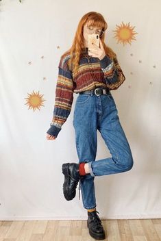 Mode Edgy, Casual 90s, 90s Outfits, Aesthetic Men, Outfits 90s, Estilo Hippie, Look Vintage, Fashion Aesthetic