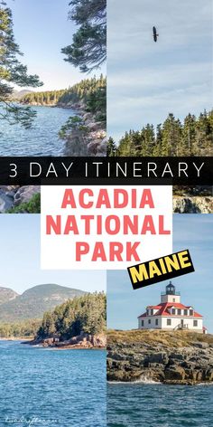 the acadia national park in maine is one of the best things to see