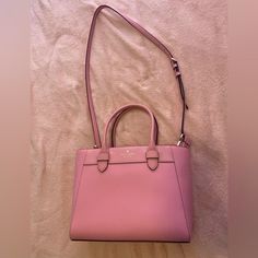 Brand New! Rare Melanie Satchel! Super Cute Baby Pink Kate Spade Satchel! View Pictures For Details And Feel Free To Ask Questions And Make Offers! Elegant Pink Satchel For Errands, Chic Pink Kate Spade Satchel, Elegant Pink Kate Spade Satchel, Kate Spade Pink Satchel, Kate Spade Glitter Purse, Glitter Purse, Pink Kate Spade, Silver Handbag, Kate Spade Satchel