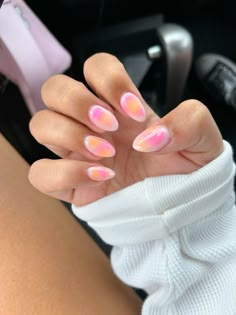 #auranails #nailinspo #nails #inspo Cowboy Nails, Summer Baddie, Aura Nails, Hippie Nails, Baddie Nails, Vibrant Nails