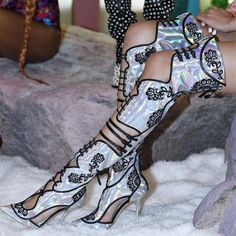 Boots Print, High Heeled Boots, Summer Boots, Hipster Outfits, Prom Shoes, Heel Boots