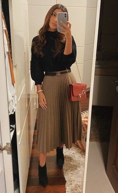 Church Outfit Winter, Chique Outfits, Outfit Chic, Rock Outfit, Stil Elegant, Stylish Work Outfits