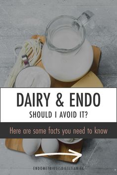 Wondering if dairy impacts endometriosis symptoms? We explore the research on dairy and inflammation in this video. No Dairy Recipes